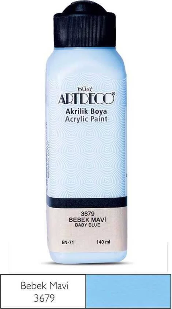 Artdeco Akrilik Boya 140 ml Bebek Mavi - Image 1
