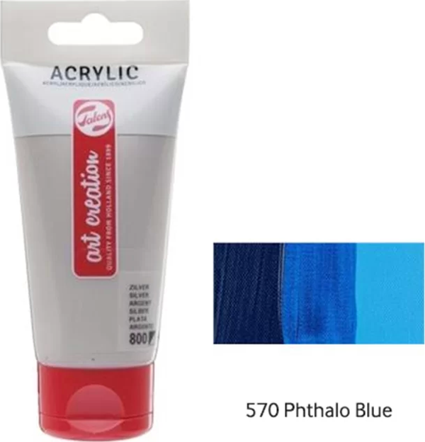 TALENS AKRİLİK BOYA 570 PHTHALO BLUE 75ml (RT3511570M) - Image 1