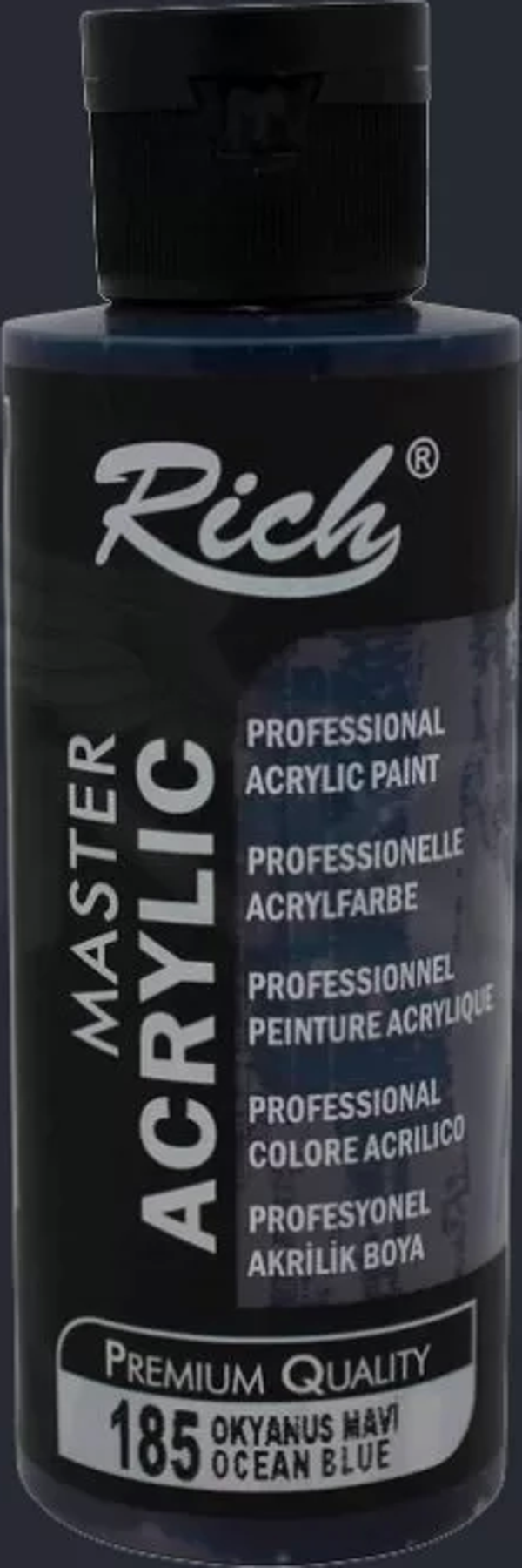 Rich Master Akrilik Boya 120ml 185 Okyanus Mavi - Image 1