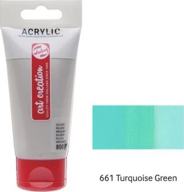 TALENS AKRİLİK BOYA 661 TURQUİSE GREEN 75ml (RT3511661M) - Image 1