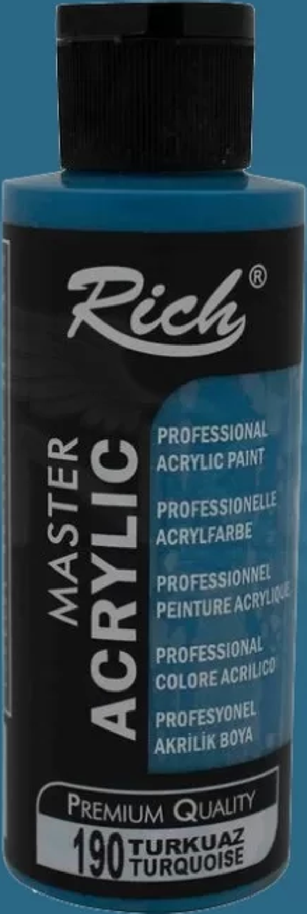 Rich Master Akrilik Boya 120ml 190 Turkuaz - Image 1