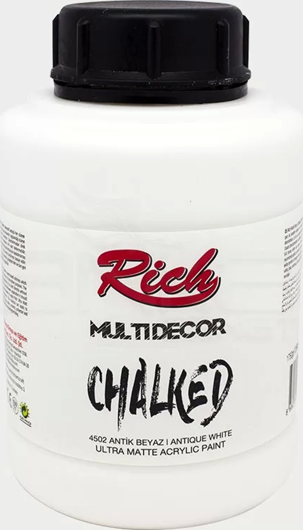 Rich Multi Decor Chalked Akrilik Boya 1750ml 4502 Antik Beyaz - Image 1