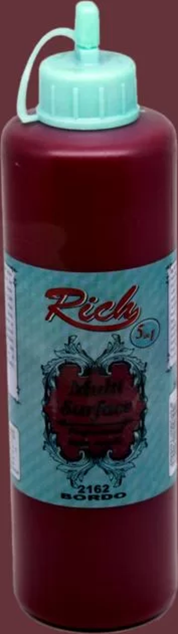 Rich Multi Surface Akrilik Boya 500cc 2162 Bordo - Image 1