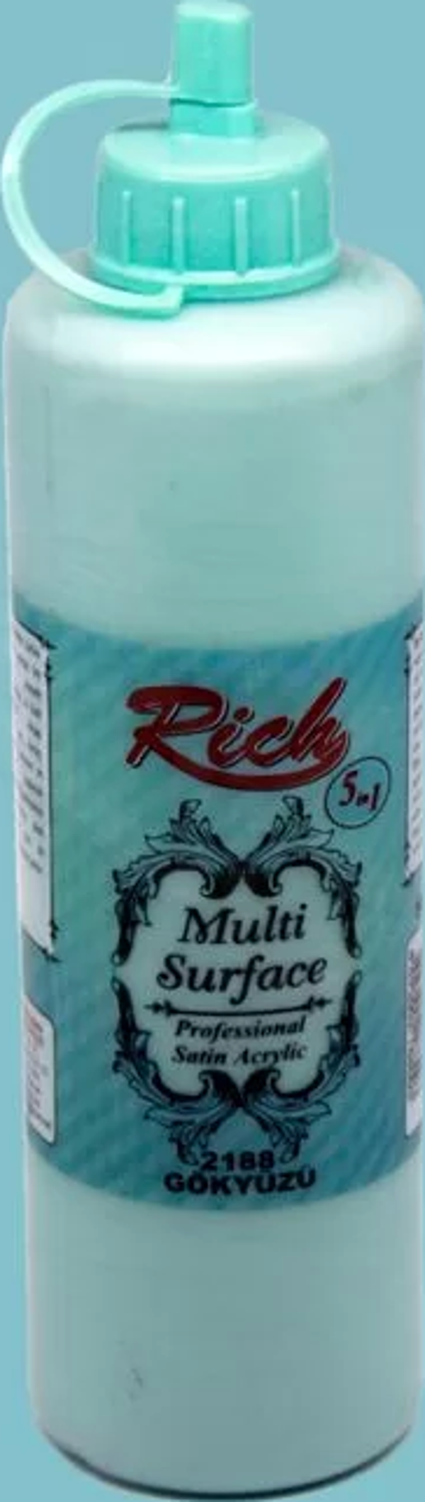 Rich Multi Surface Akrilik Boya 500cc 2188 Gökyüzü - Image 1