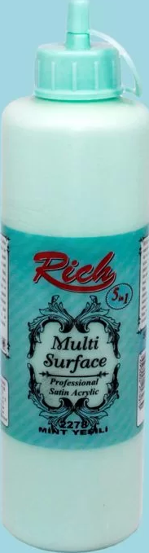 Rich Multi Surface Akrilik Boya 500cc 2278 Mint Yeşili - Image 1
