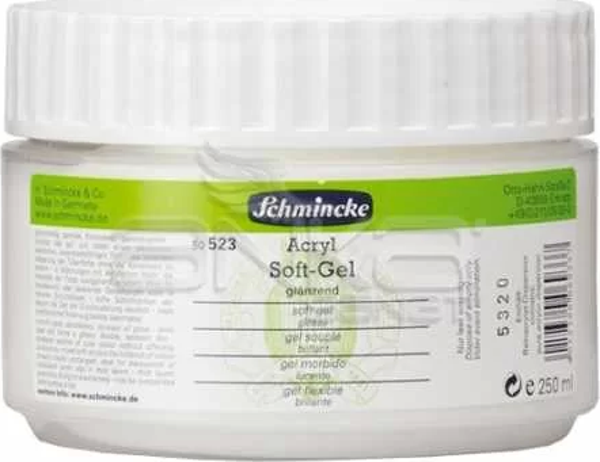 Schmincke Acrylic Soft Gel Glossy 250ml (523) - Image 1
