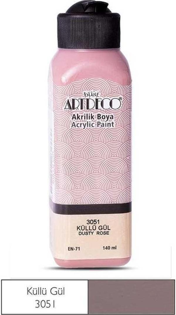 Artdeco Akrilik Boya 140 ml Küllü Gül - Image 1