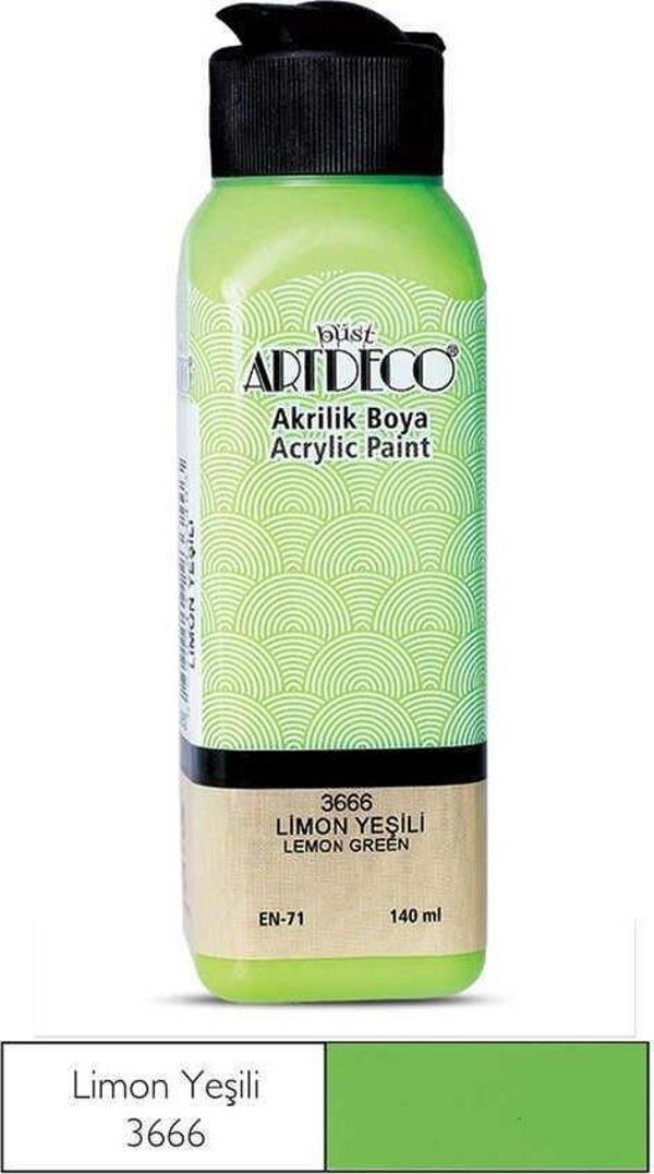 Artdeco Akrilik Boya 140 ml Limon Yeşili - Image 1