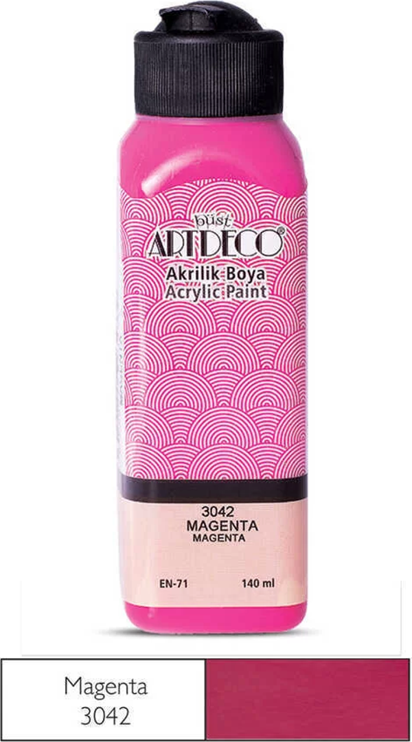 Artdeco Akrilik Boya 140 ml Magenta - Image 1