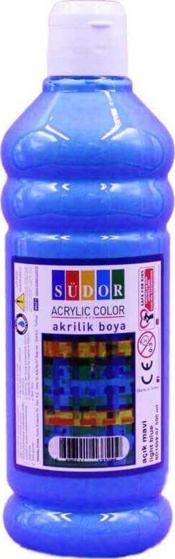 Südor Akrilik Boya 500 ml Açık Mavi - Image 1