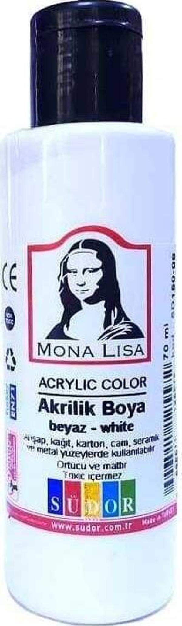 Südor Akrilik Boya 70 ml Beyaz - Image 1