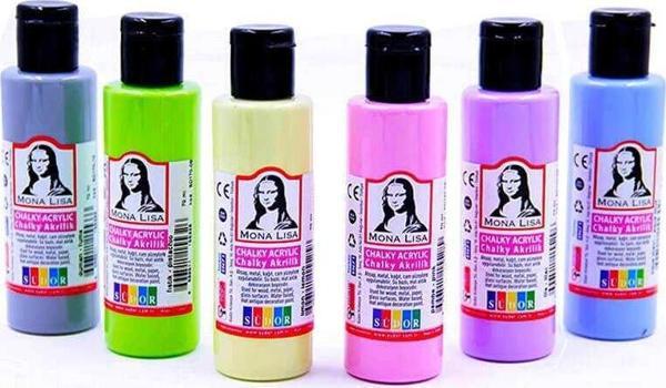 Südor Akrilik Boya Chalky Set 6x70 ml - Image 1
