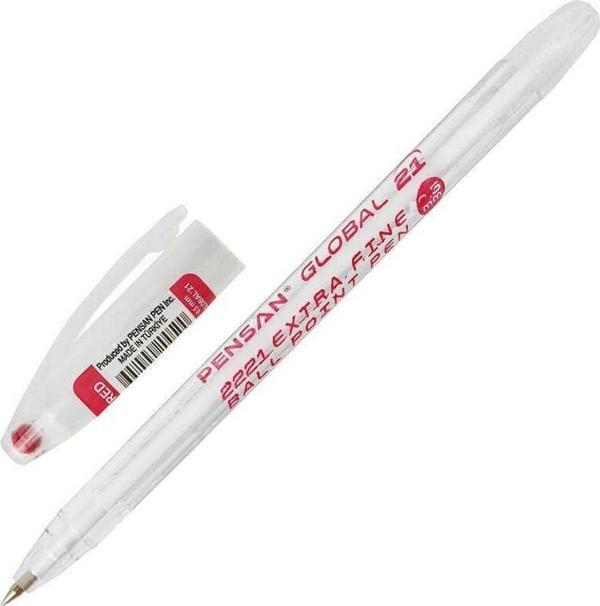 Pensan Tükenmez Kalem Global Kırmızı - Image 1