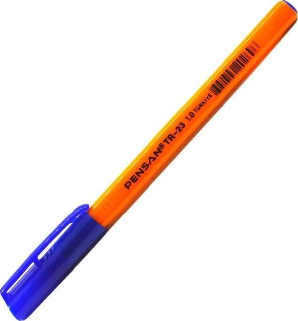 Pensan Tükenmez Kalem Üçgen Mavi Tr-23 - Image 1