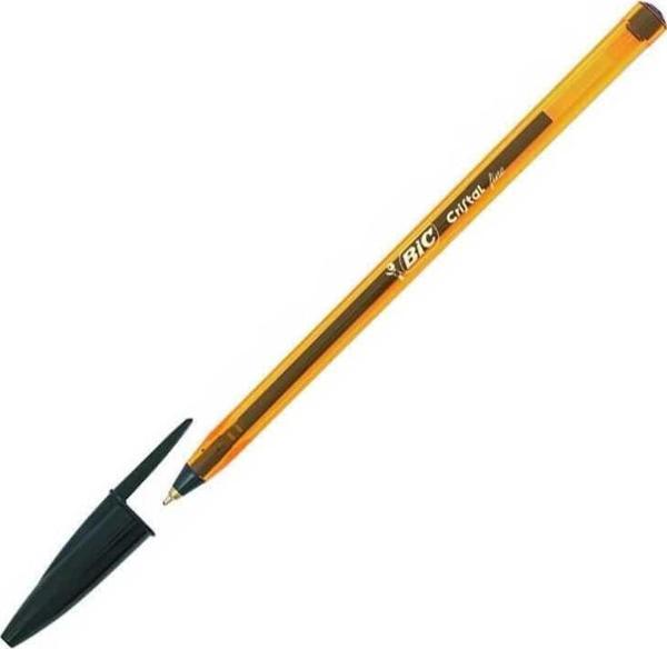 Bic Cristal Fine Tükenmez Kalem 0.8 mm Siyah - Image 1