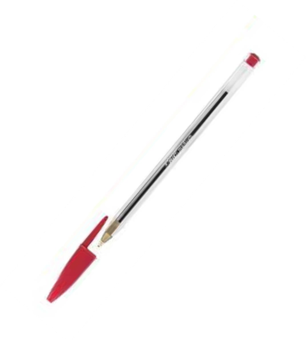 BİC CRİSTAL TÜKENMEZ KALEM F KIRMIZI (872720) - Image 1