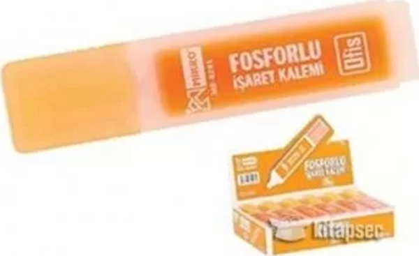 MİKRO 6261 FOSFORLU KALEM TURUNCU - Image 1
