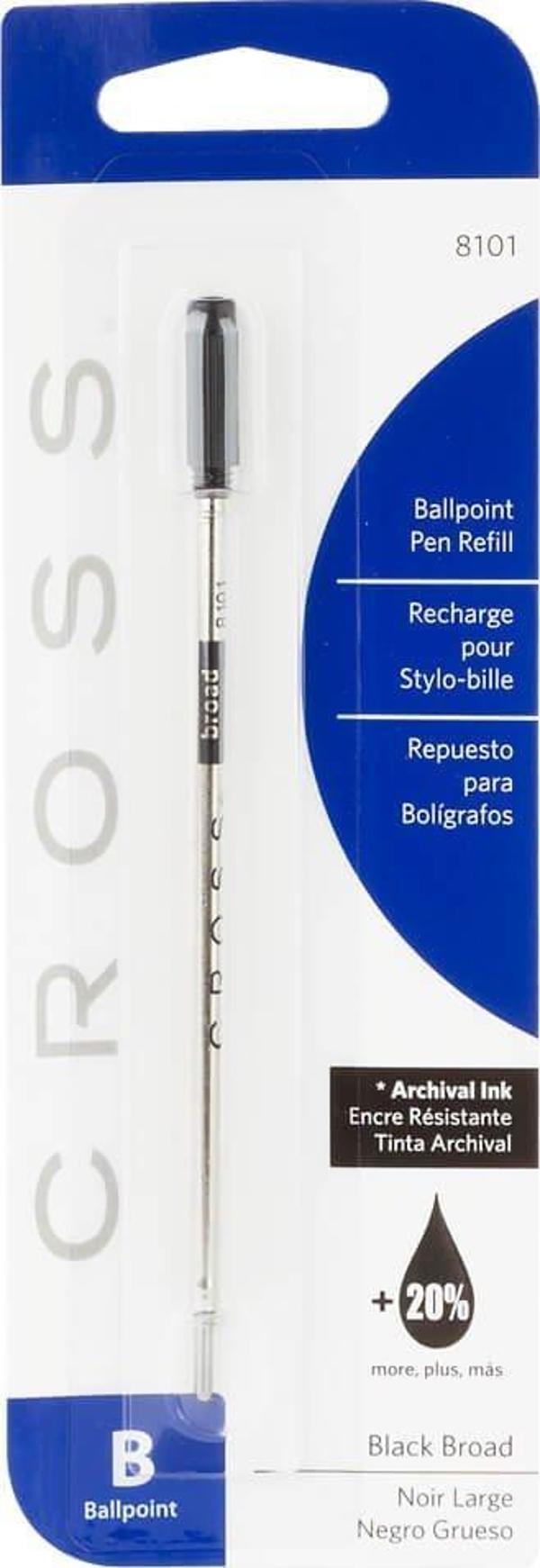 Cross Tükenmez Kalem Yedeği Siyah 8101 - Image 1