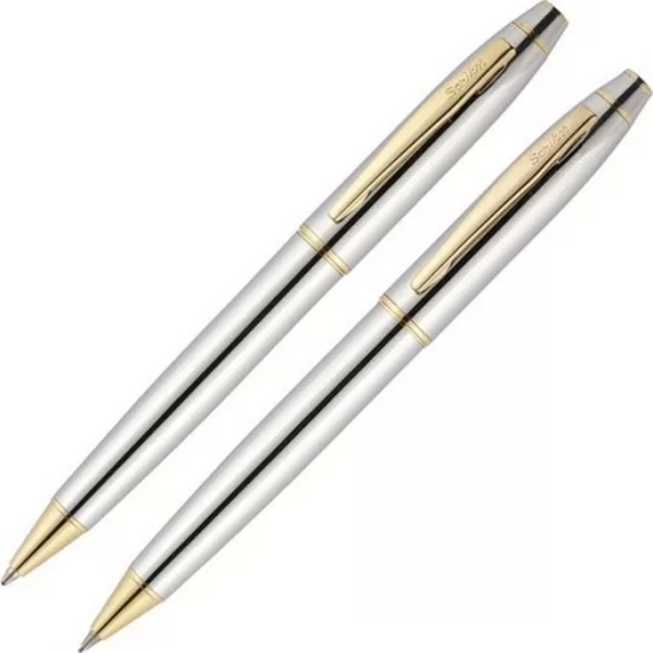 Scrikss 35 Gold-Chrome (Tükenmez-Kurşun) - Image 1