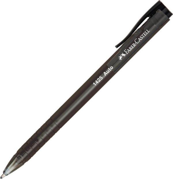 Faber Castell 1425 Auto Tükenmez Kalem Siyah 545599 - Image 1