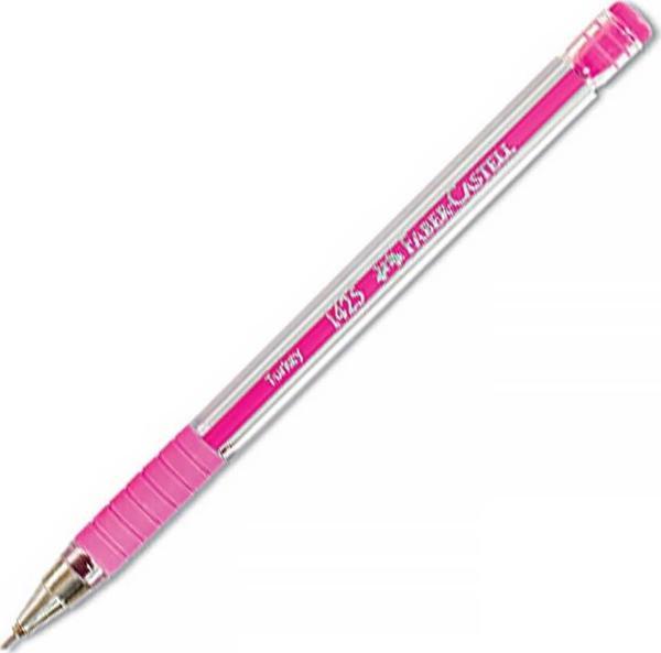 Faber Castell Tükenmez Kalem Pembe 142515 - Image 1