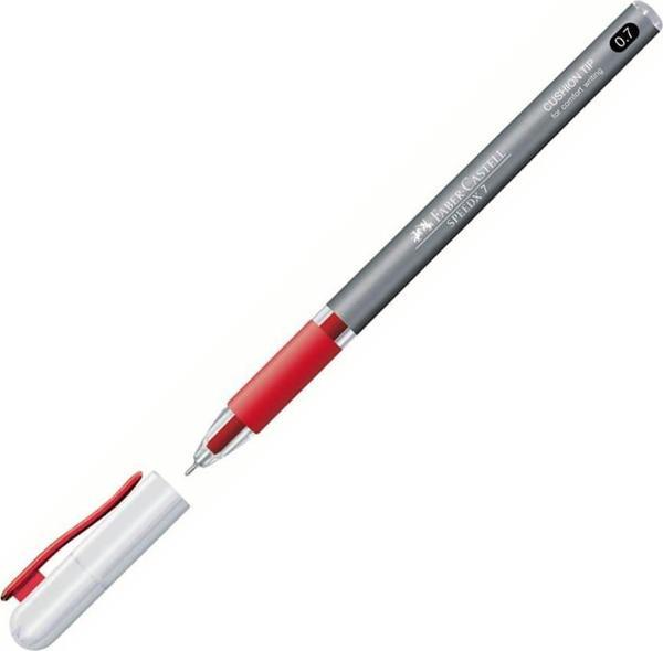 Faber Castell Tükenmez Kalem Speedx Kırmızı 0.7 mm 546221 - Image 1
