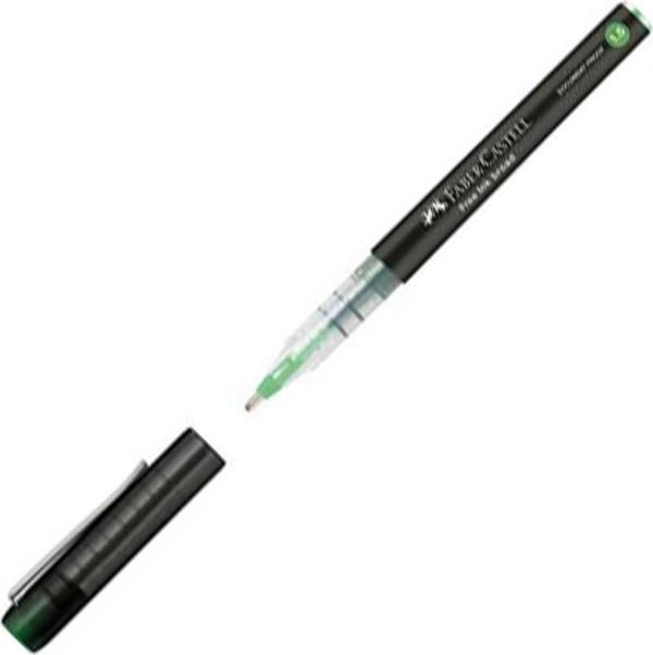 Faber Tükenmez Kalem Free Ink Broad 1.5 mm Açık Yeşil 5020348366000 - Image 1
