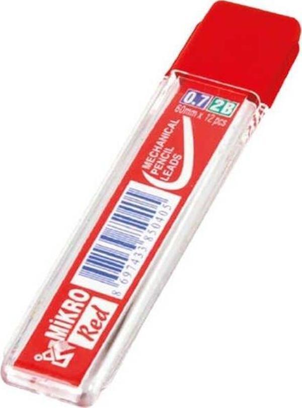 Mikro Kurşun Kalem Ucu 0.7mm Kırmızı - Image 1
