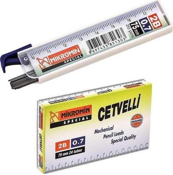 Mikro Kurşun Kalem Ucu 75 mm 0.7 mm - Image 1