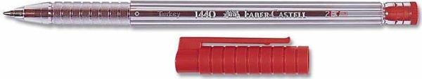 Faber-Castell Tükenmez Kalem 1440 0.8Mm Kırmızı - Image 1