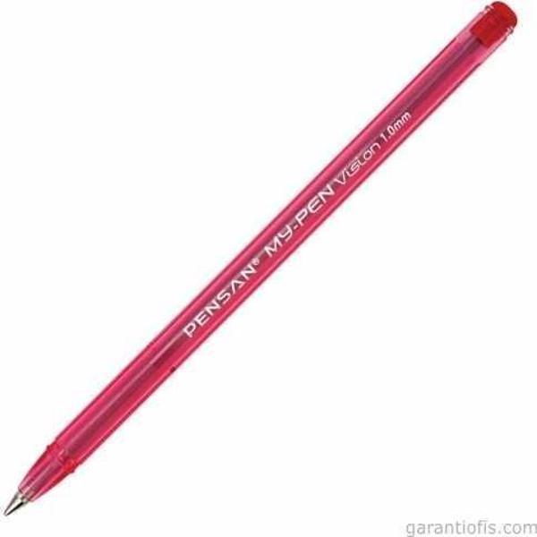 Pensan 2210 My-Pen Kırmızı Tükenmez Kalem (25 li Paket) - Image 1