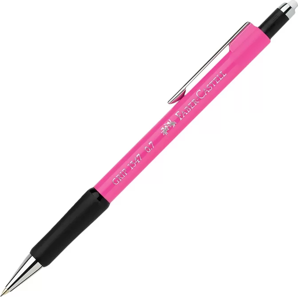 FABER-CASTELL GRİP II VERSATİL KALEM 07 PEMBE (134719) - Image 1