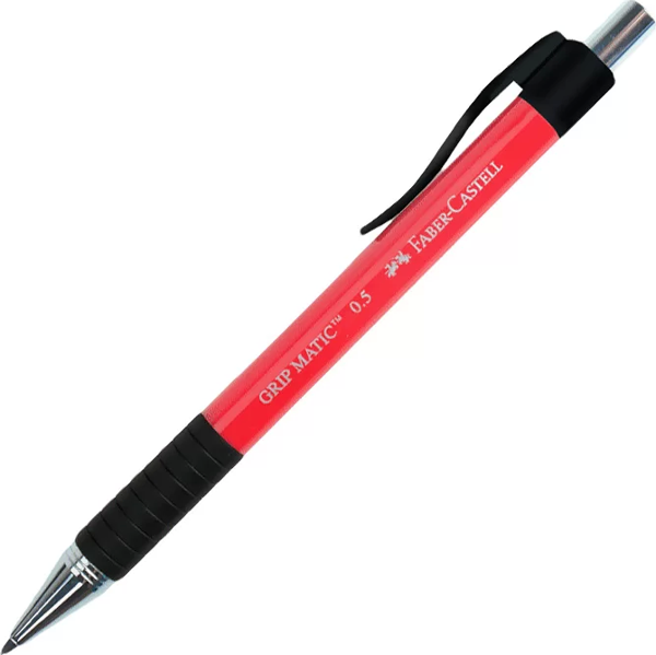 FABER-CASTELL GRİP MATİC VERSATİL KALEM 05 KIRMIZI (131821) - Image 1