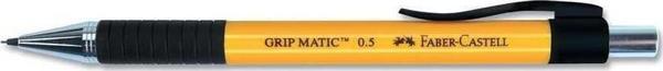 Faber Castell 1318 Grip Matic Versatil Uçlu Kalem 0.5 mm Sarı - Image 1