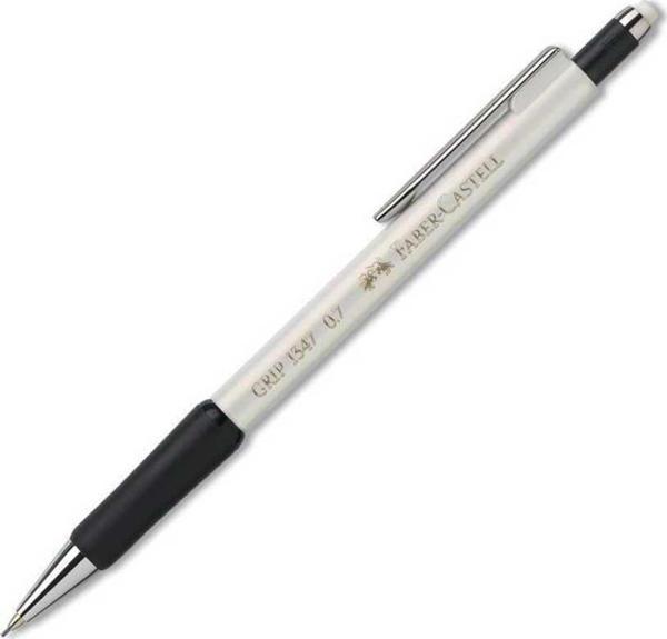 Faber Castell 1347 Grip Versatil Uçlu Kalem 0.7 mm Beyaz - Image 1