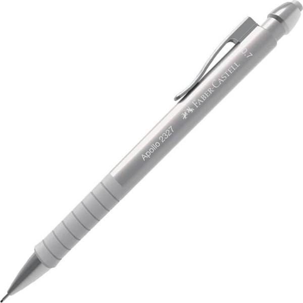 Faber Castell Apollo Serisi Versatil Kalem Metalik Renk 0.7mm Gümüş 5084232786 - Image 1