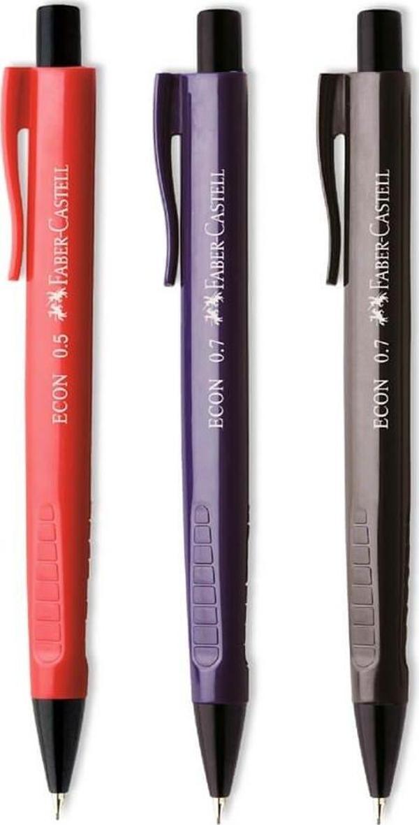 Faber Castell Econ Versatil Kalem 0.7 mm Koyu Renkler 135110 - Image 1