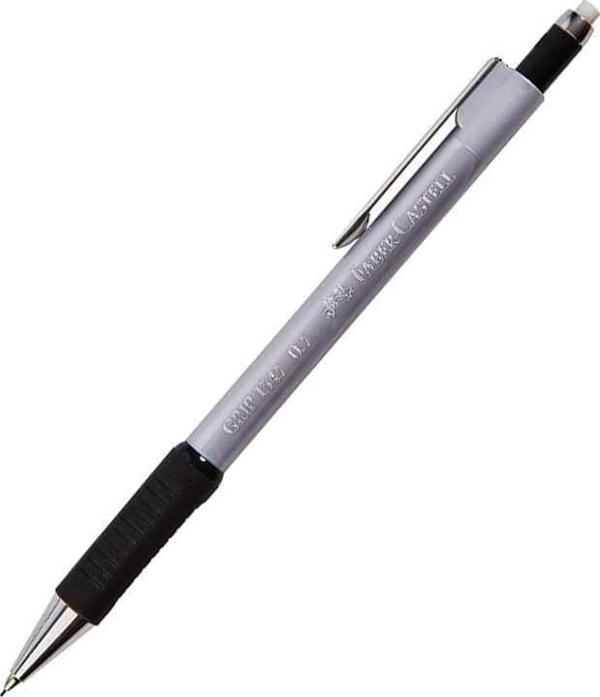 Faber Castell Grip II 1347 Versatil Uçlu Kalem 0.7 mm Gümüş - Image 1