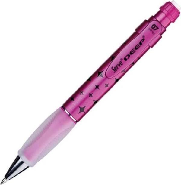 Serve Deep 0.7Mm Versatil Kalem Metalik Pembe Pırıltı - Image 1