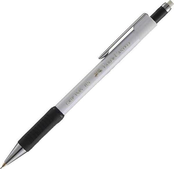 Faber Castell Versatil Kalem Grip II 1345 0.5 mm Gümüş - Image 1