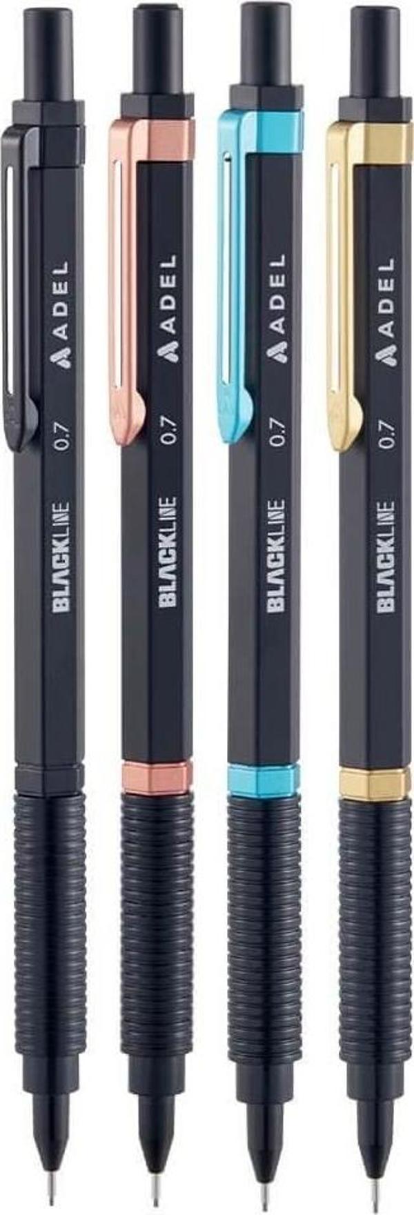 Adel Versatil Kalem 0.7mm Blackline Klasik Renkler 2120000028 - Image 1