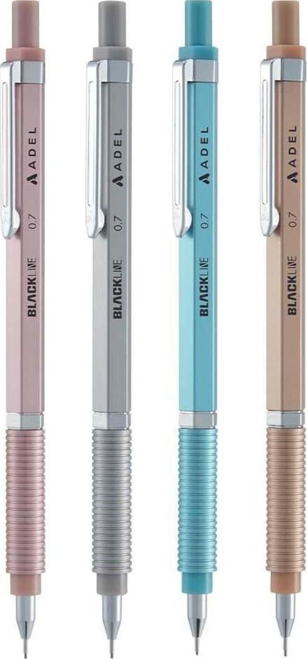 Adel Versatil Kalem 0.7mm Blackline Metalik Renkler 2120000035 - Image 1