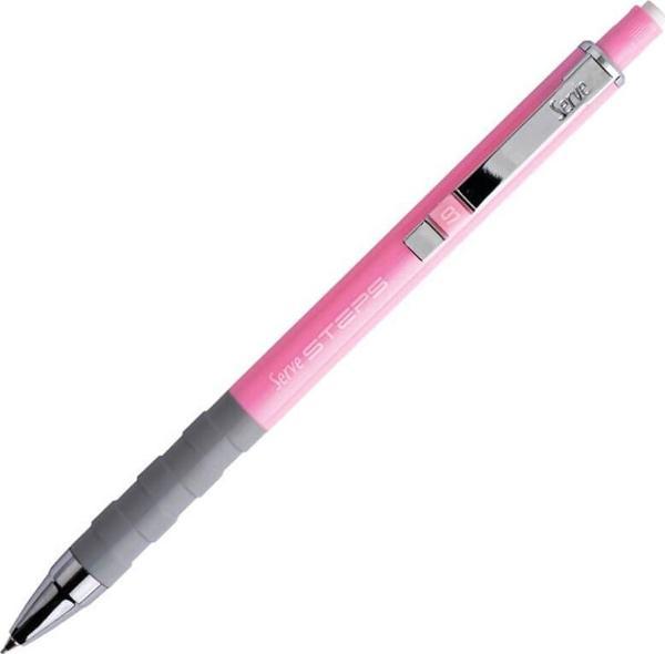 Serve Steps Versatil Kalem Pastel Pembe 0.7 mm - Image 1
