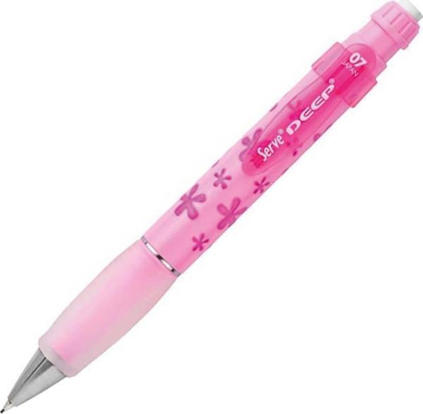 Serve Deep Versatil Kalem 0.7mm Şeker Pembe Çiçek - Image 1