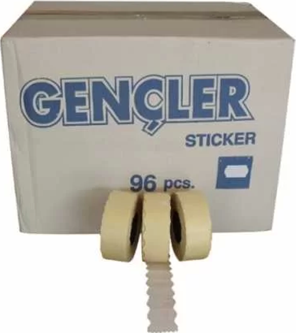 Gençler Renkli Meto Etiket (96 lı Paket) - Image 1