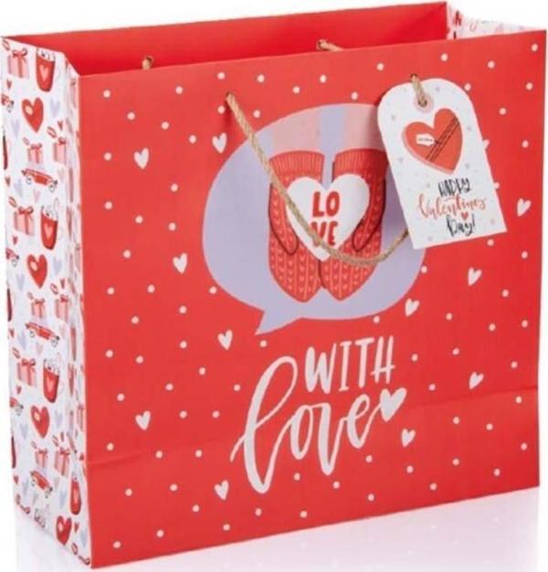 Gıpta Valentines Day B5 Carıtas Karton Çanta Bg9711 - Image 1