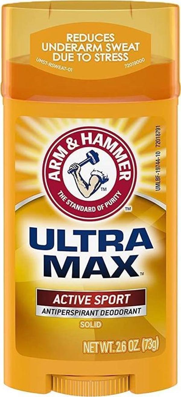 Arm & Hammer Ultra Max Stick Deodorant Active Sport 73 gr - Image 1