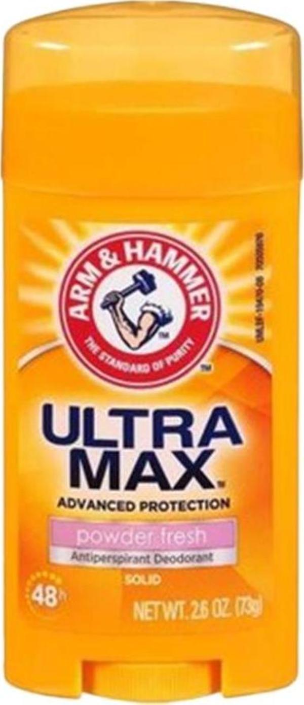 Arm & Hammer Ultra Max Stick Deodorant Powder Fresh 73 gr - Image 1