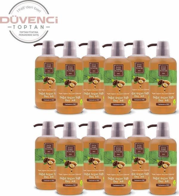 Düvenci Toptan Eyüp Sabri Tuncer Argan Yağlı Duş Jeli Seti 12' li Paket - Image 1