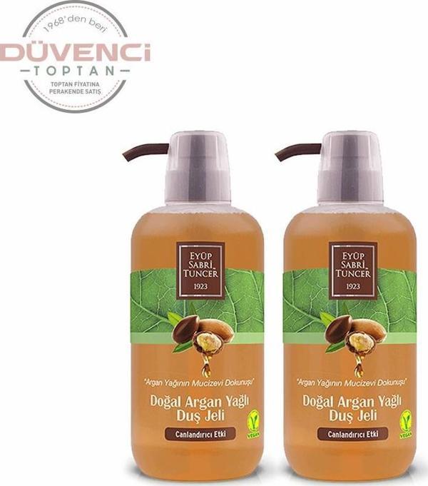 Düvenci Toptan Eyüp Sabri Tuncer Argan Yağlı Duş Jeli Seti 2' li Paket - Image 1